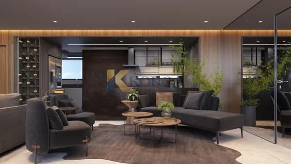 Apartamento Sofisticado com planta versátil e 2 vagas marcadas na Garagem
