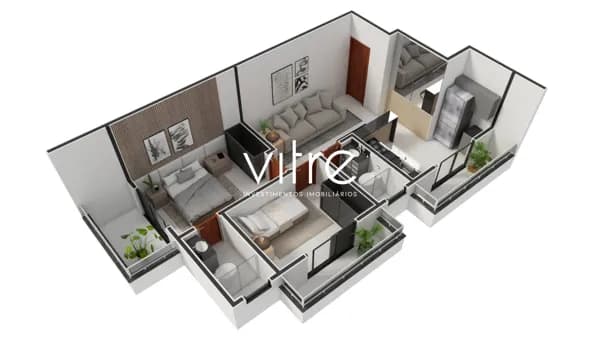 Apartamento à venda no bairro Santa Mônica em Uberlândia/MG