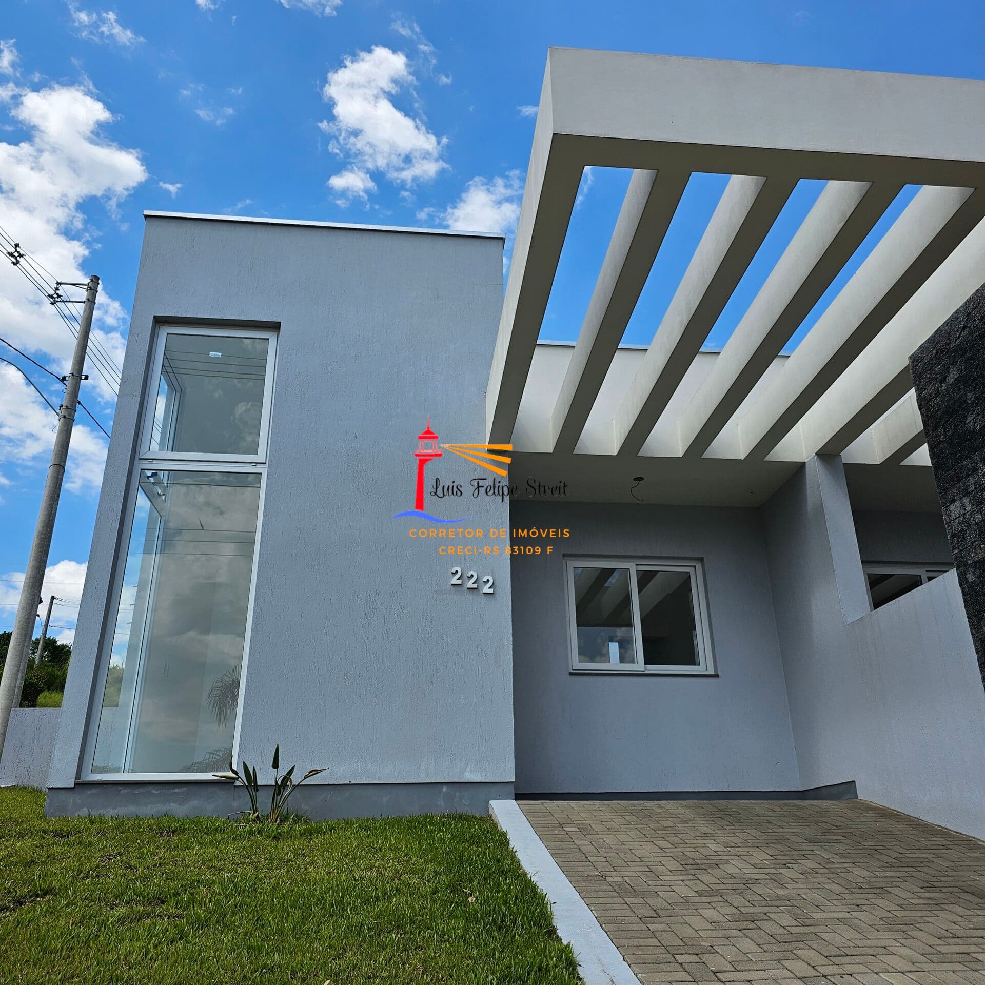 Casa nova no bairro Vila Progresso em São Sebastião do Caí/RS