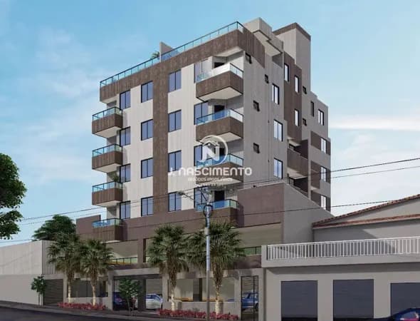 Apartamento com suíte e varanda a venda no bairro Riacho em Contagem - MG