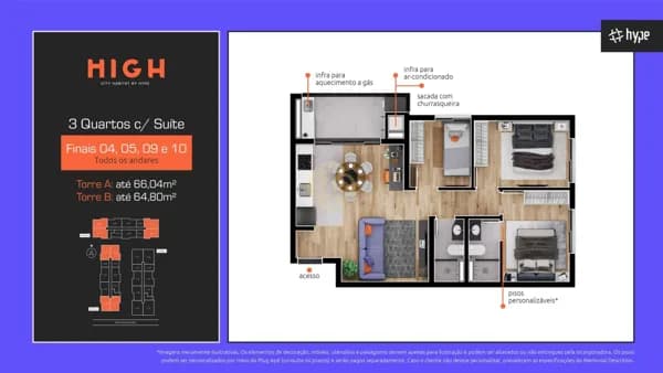Apartamento em Curitiba - Novo Mundo