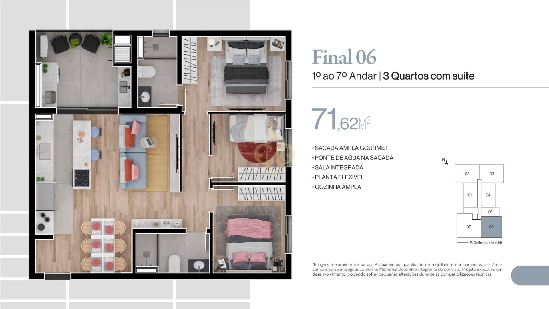 Apartamento em Curitiba - Bacacheri
