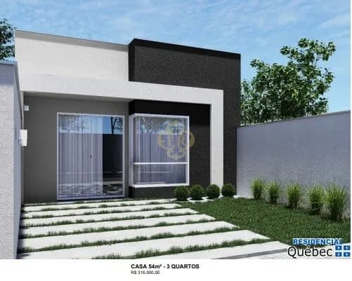 Casa Térrea, 3 dormitórios - São José dos Pinhais/PR
