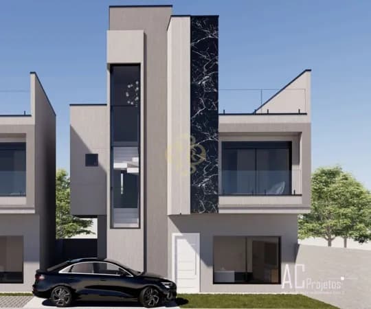 Sobrado Tripex sem geminação com 3 suítes