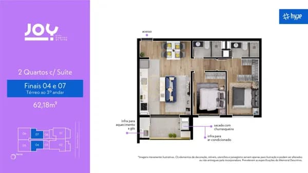 Apartamento em Curitiba - Tingui