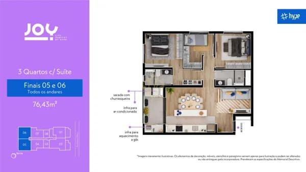 Apartamento em Curitiba - Tingui