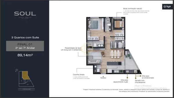 Apartamento em Curitiba - Boa Vista