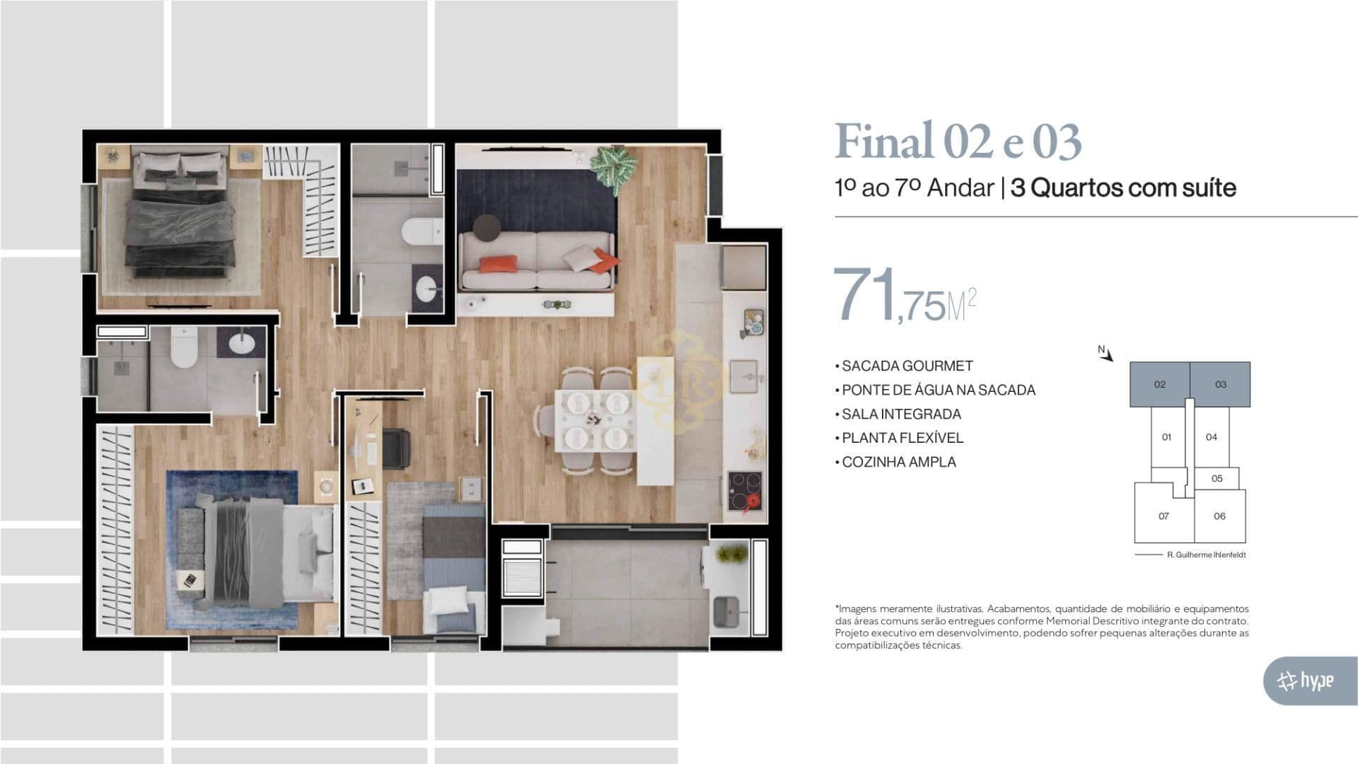 Apartamento em Curitiba - Bacacheri