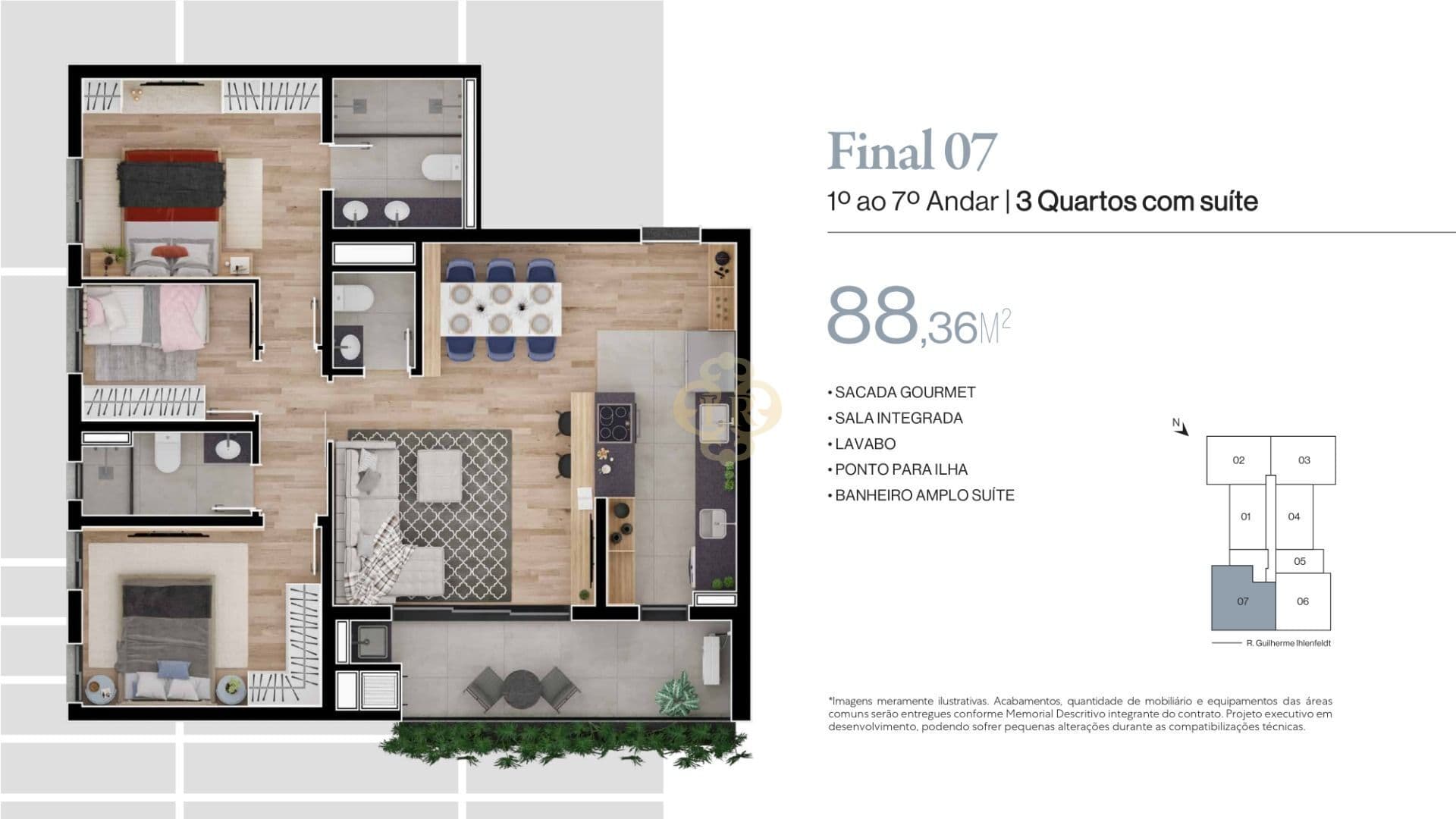 Apartamento em Curitiba - Bacacheri