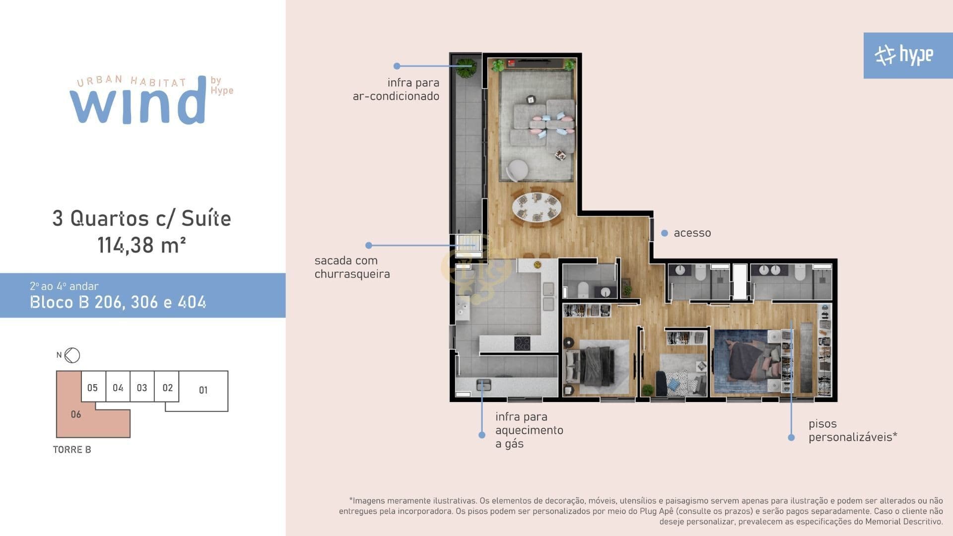 Apartamento em Curitiba - Santa Felicidade