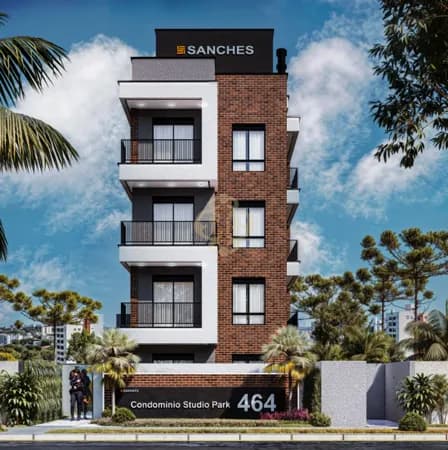 Apartamento Studio 1 quarto - Pronto para morar, Curitiba/PR