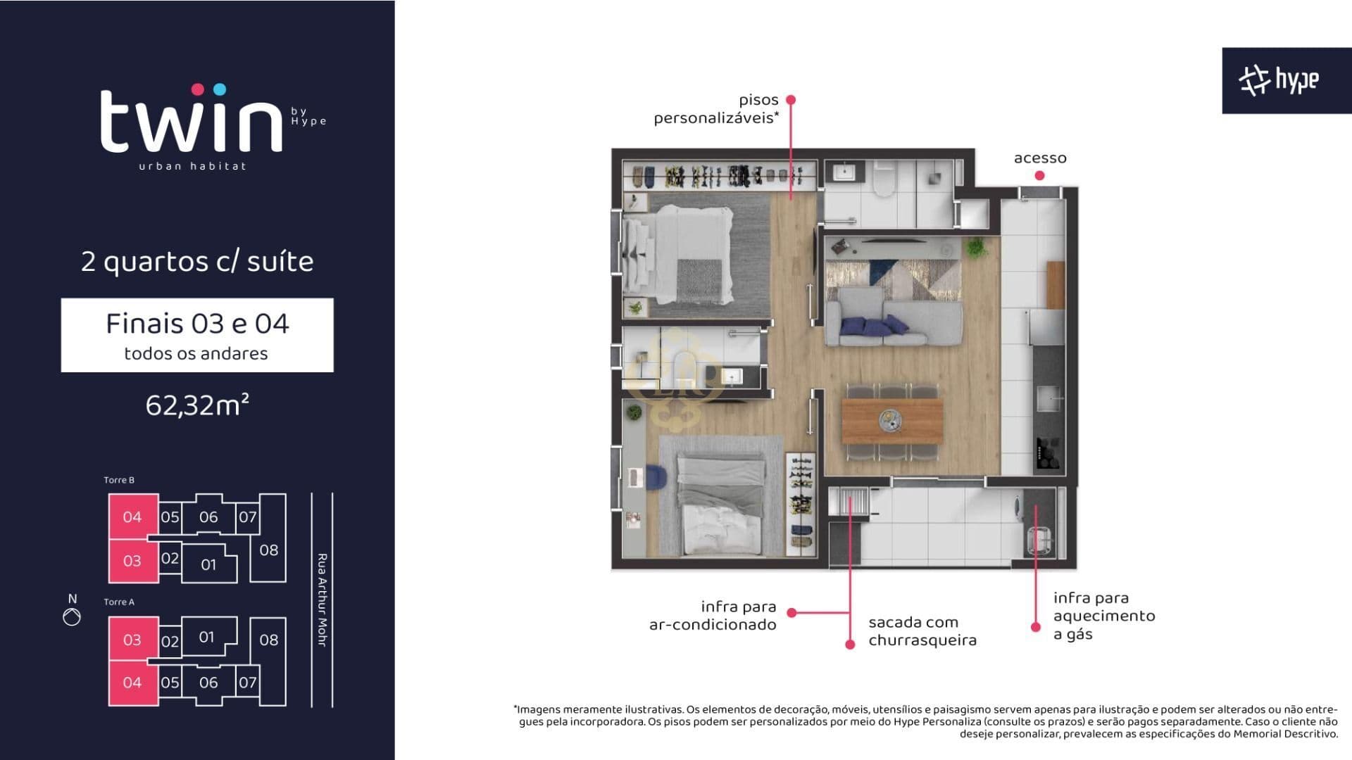 Apartamento em Curitiba - Portão