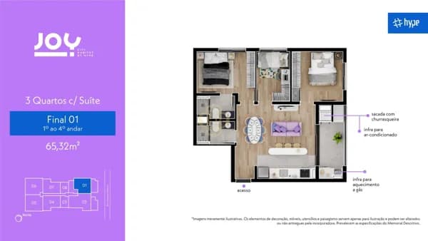 Apartamento em Curitiba - Tingui