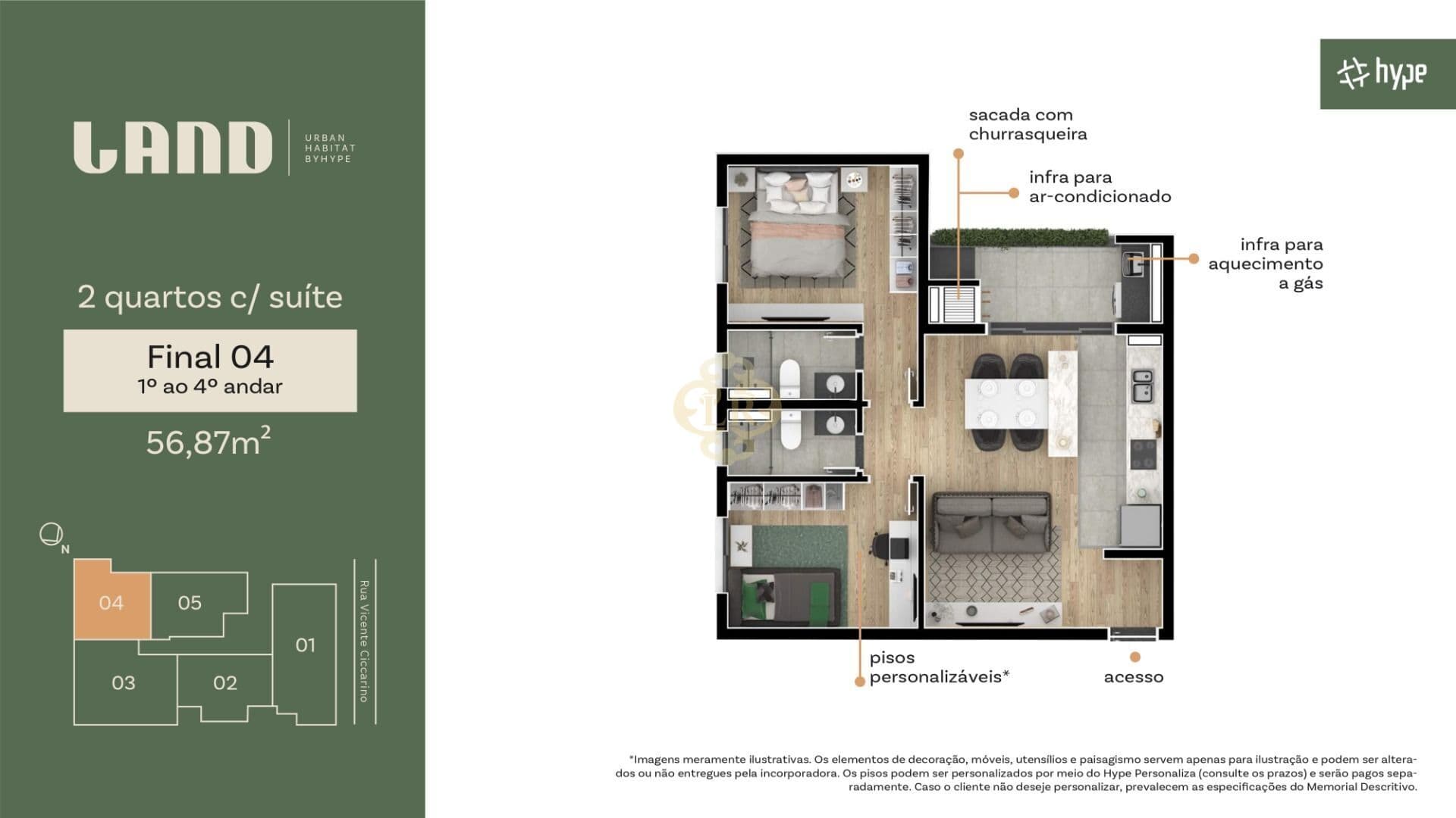 Apartamento em Curitiba - Boa Vista