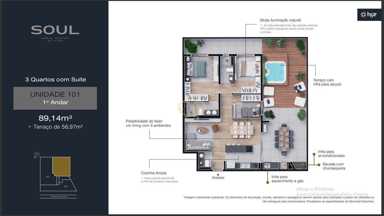 Apartamento em Curitiba - Boa Vista