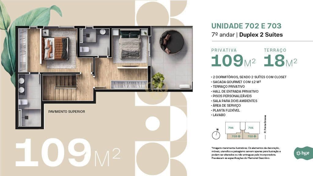Apartamento em Curitiba - Portão