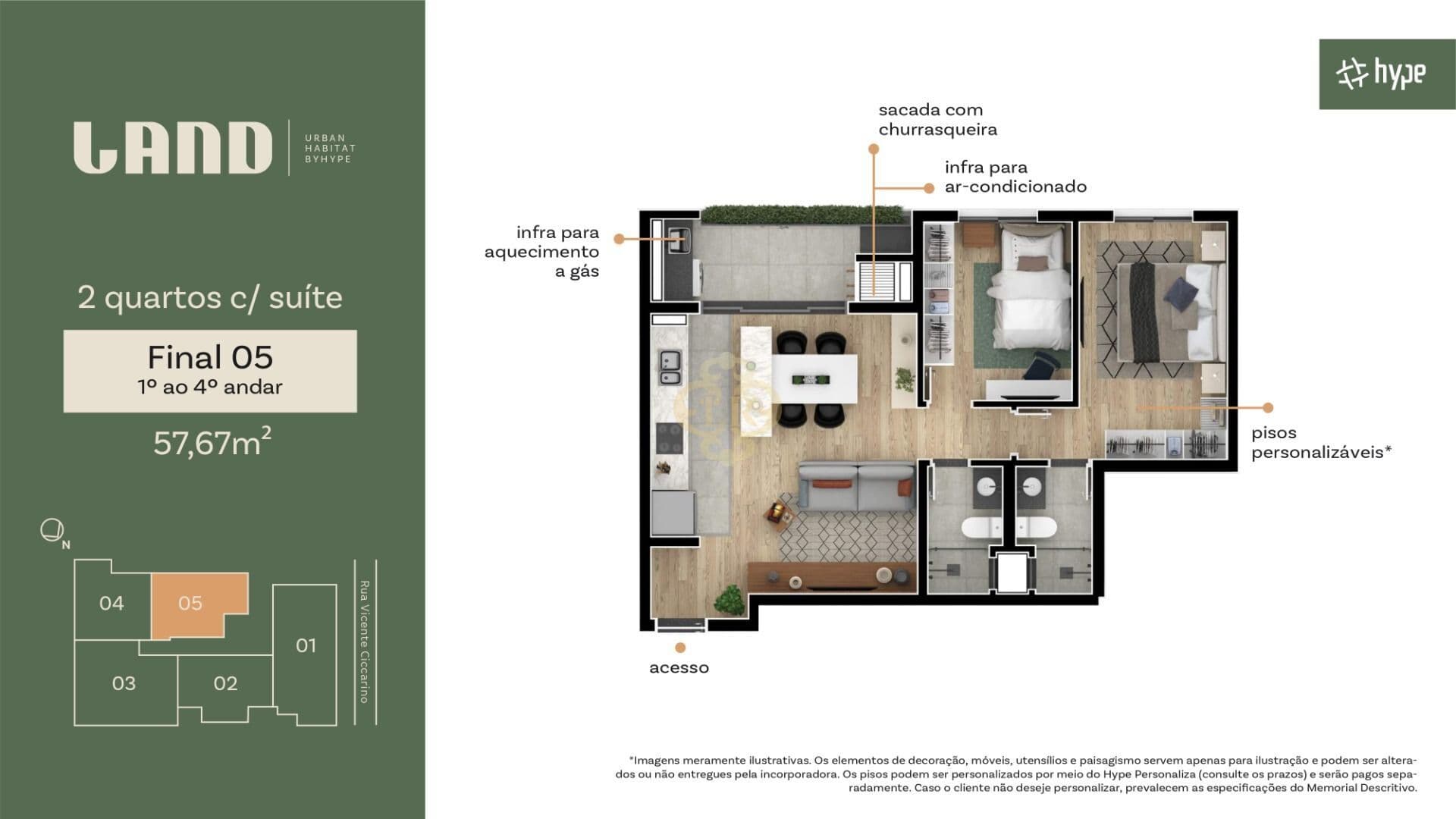 Apartamento em Curitiba - Boa Vista