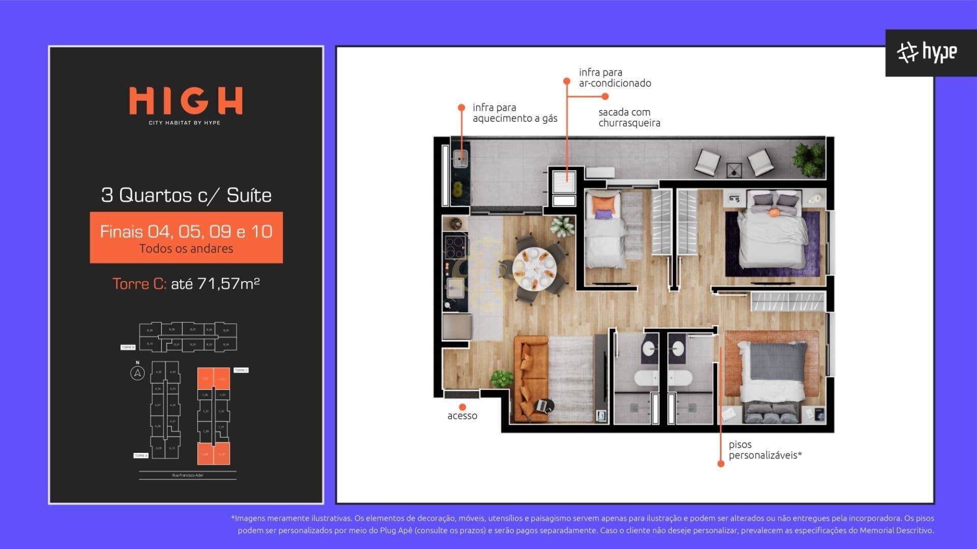 Apartamento em Curitiba - Novo Mundo