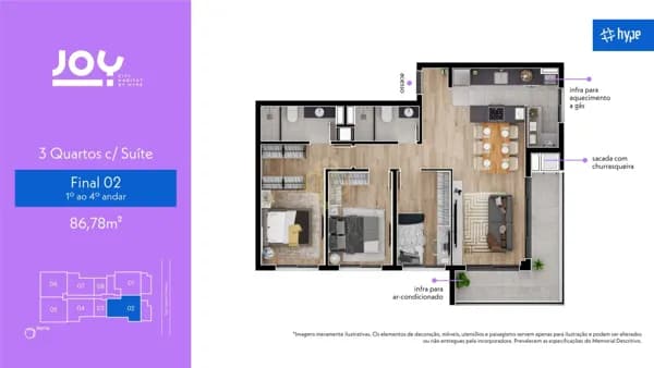 Apartamento em Curitiba - Tingui
