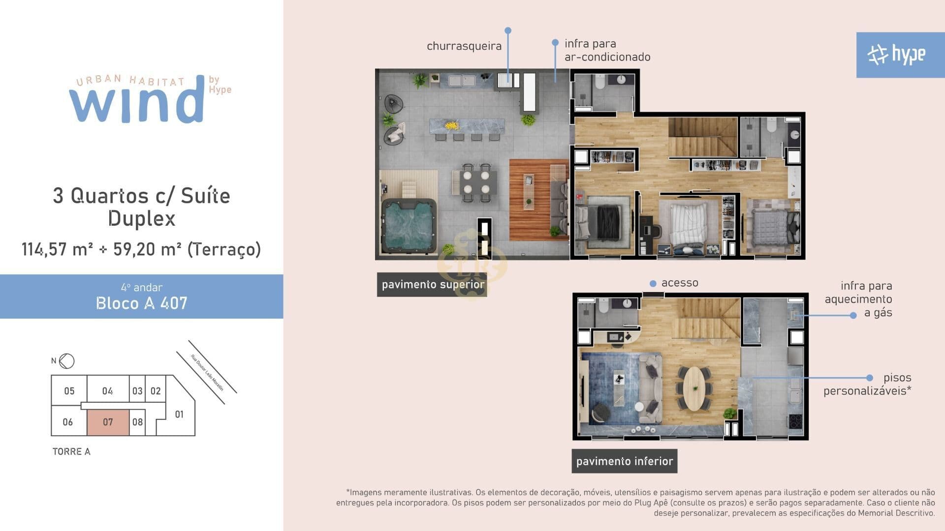Apartamento em Curitiba - Santa Felicidade