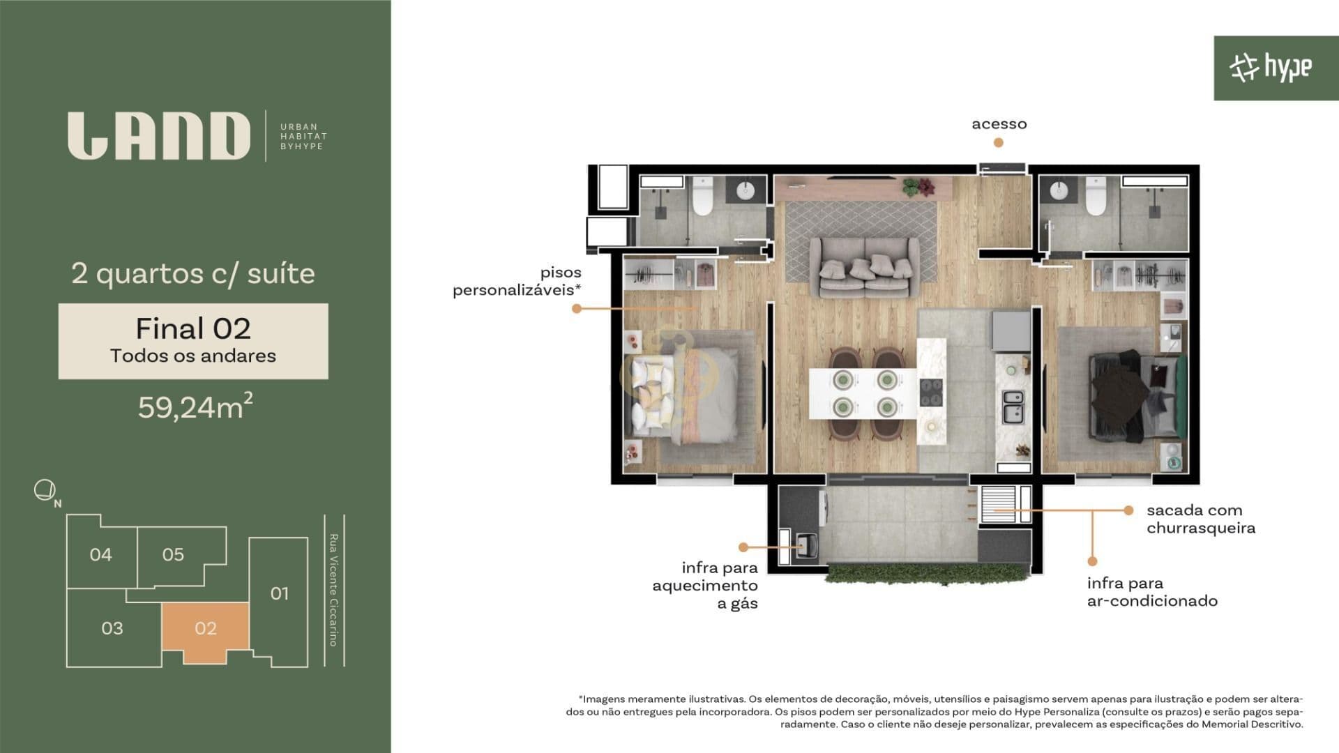 Apartamento em Curitiba - Boa Vista