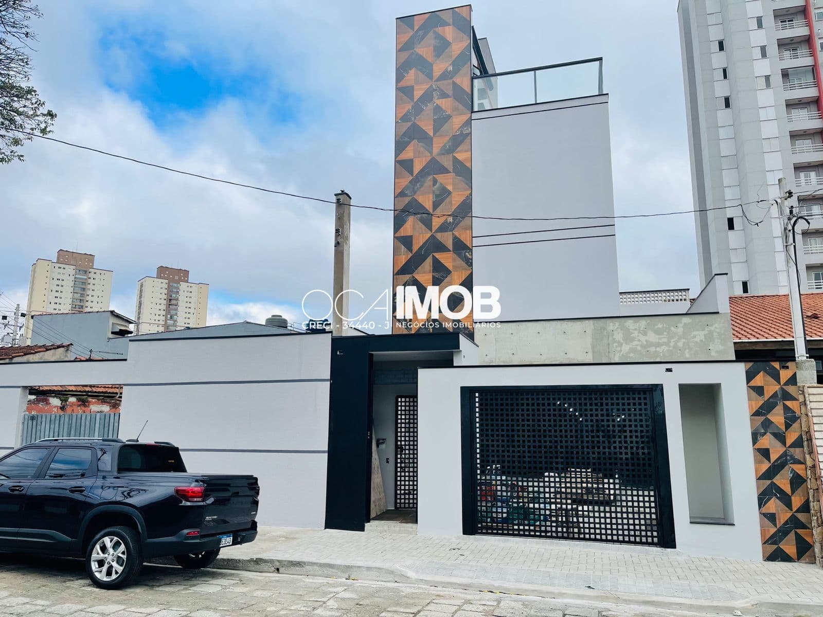 Sobrado em Condomínio em Parque Industriário, Santo André/SP