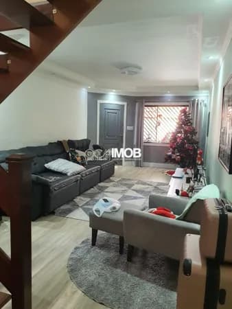 Sobrado com 4 dormitórios à venda, 214 m² por R$ 904.000,00 - Parque das Nações - Santo André/SP