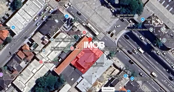 Terreno à venda, 600 m² por R$ 2.500.000 - Centro - Santo André/SP