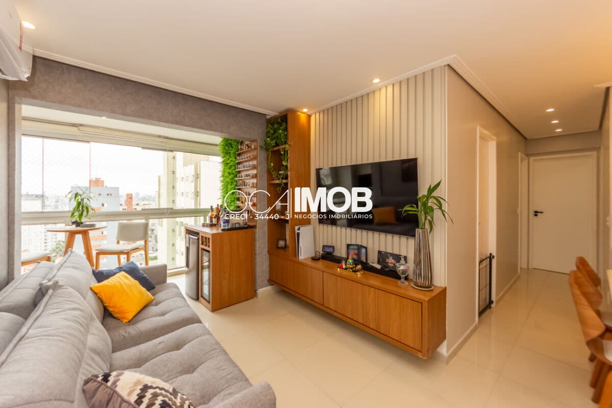 Apartamento moderno e elegante à venda no Edifício Soho em São Caetano do Sul