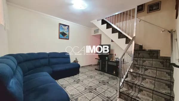 Sobrado com 5 dormitórios à venda, 218 m² por R$ 520.000 - Parque Novo Oratório - Santo André/SP