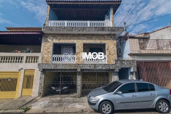 Sobrado com 4 dormitórios à venda, 253 m² por R$ 629.000 - Parque Novo Oratório - Santo André/SP