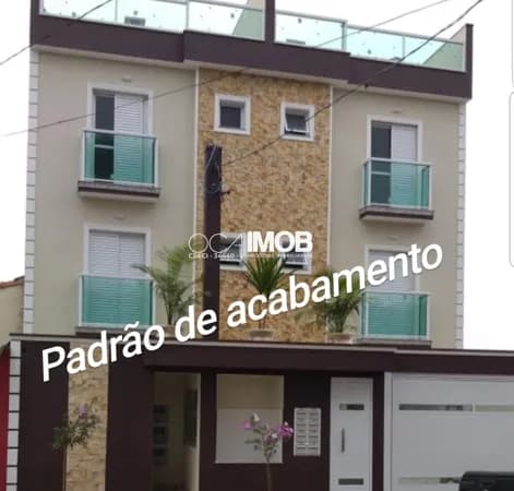 Apartamento com 2 dormitórios à venda, 55 m² por R$ 361.700,00 - Utinga - Santo André/SP