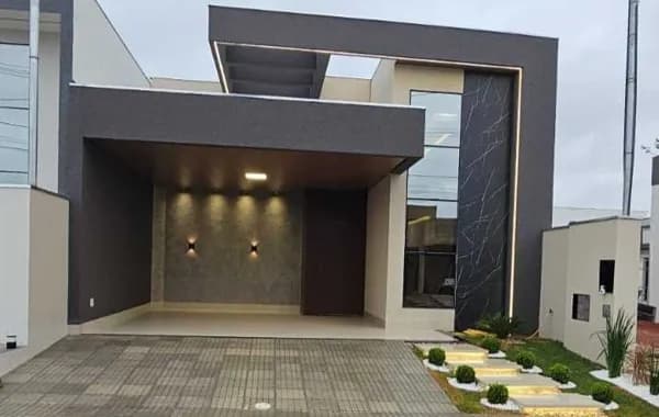 Casa com espaço gourmet e piscina
