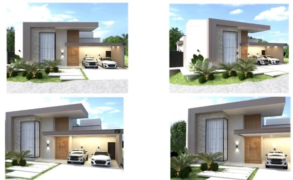 Casa com 3 suítes