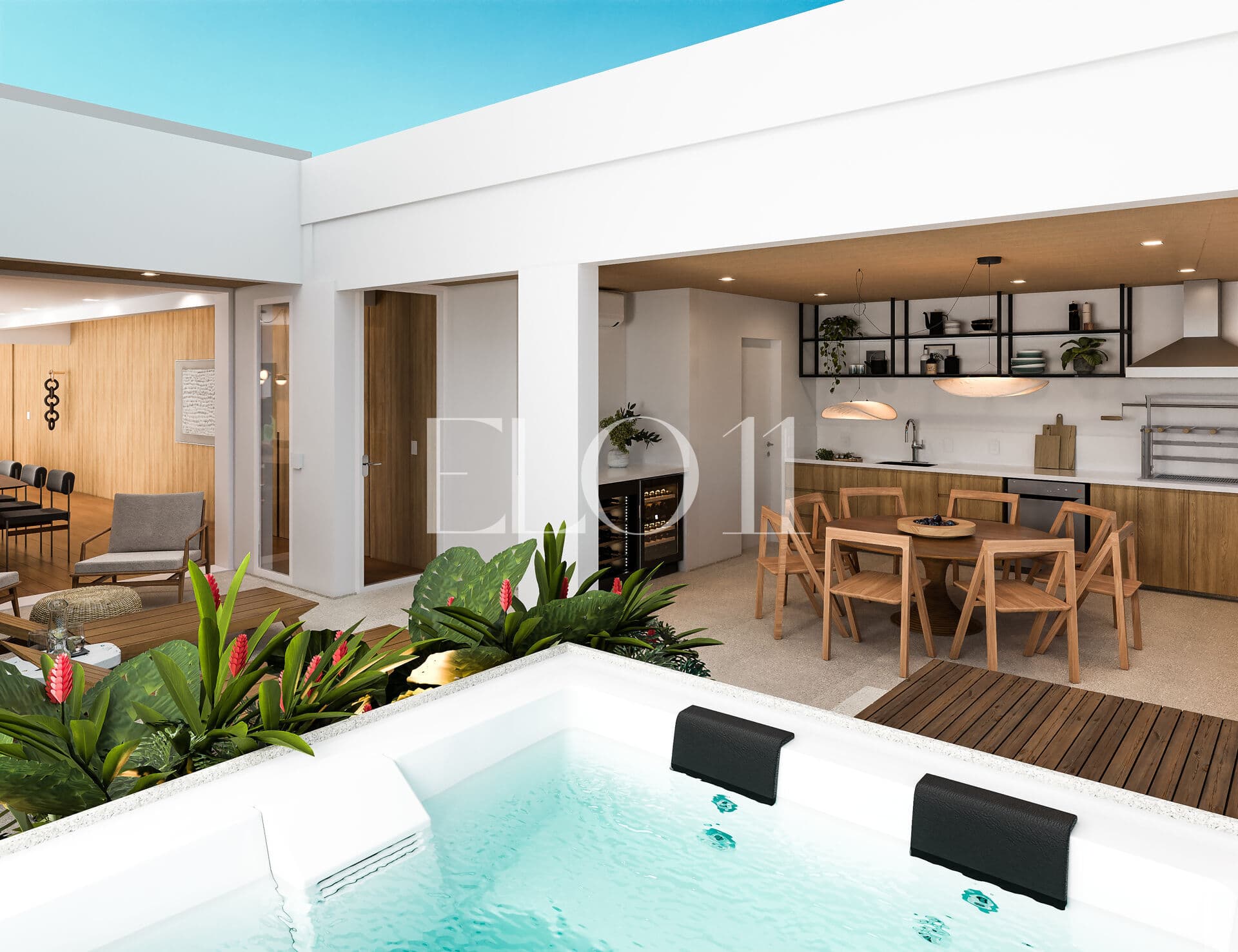 cobertura Linear para estrear em breve com área externa, em prédio vintage do Jardins