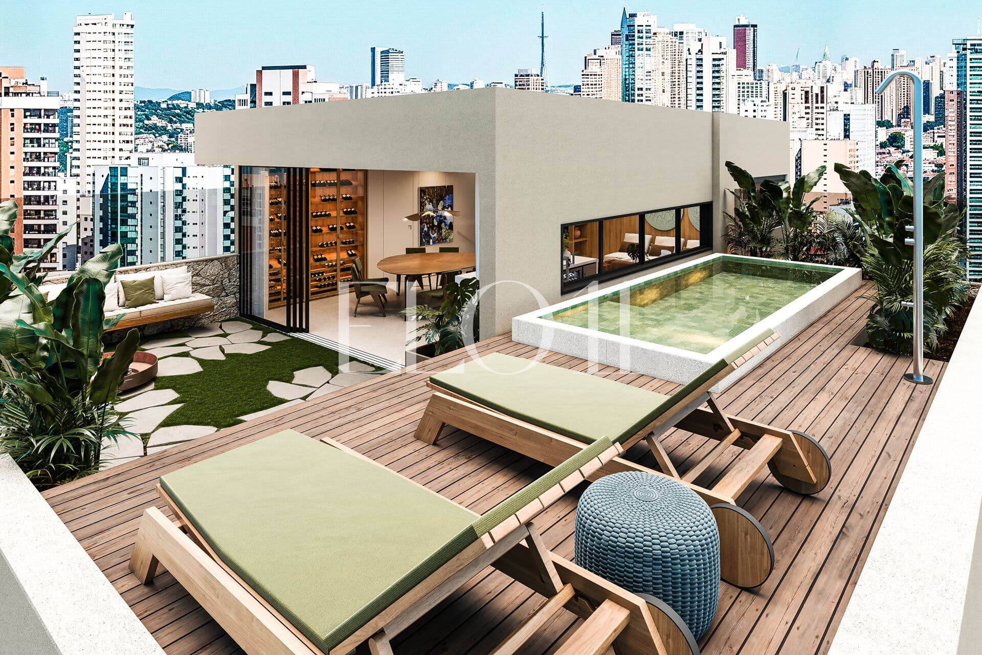 Cobertura Duplex totalmente renovada na Oscar Freire