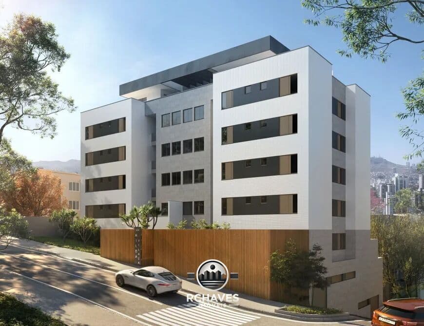 Cobertura com terraço de 52,10m² - 3 Quartos, 1 Suíte e 2 Vagas - Sagrada Familia