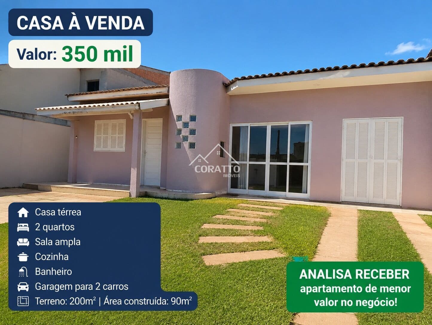 Casa Padrão para Venda em São Luiz Gonzaga Passo Fundo-RS