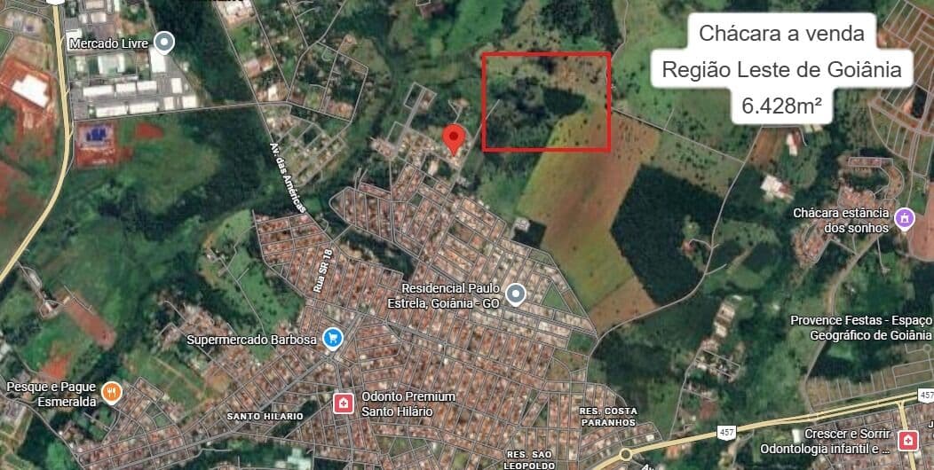 Área Rural à Venda / Oportunidade Imperdível! Goiânia, Região Leste.