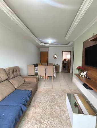Apartamento à Venda (Sem Mobília), 3 quartos, sendo 1 suíte no Residencial J Naves no Jardim América em Goiânia-Go.
