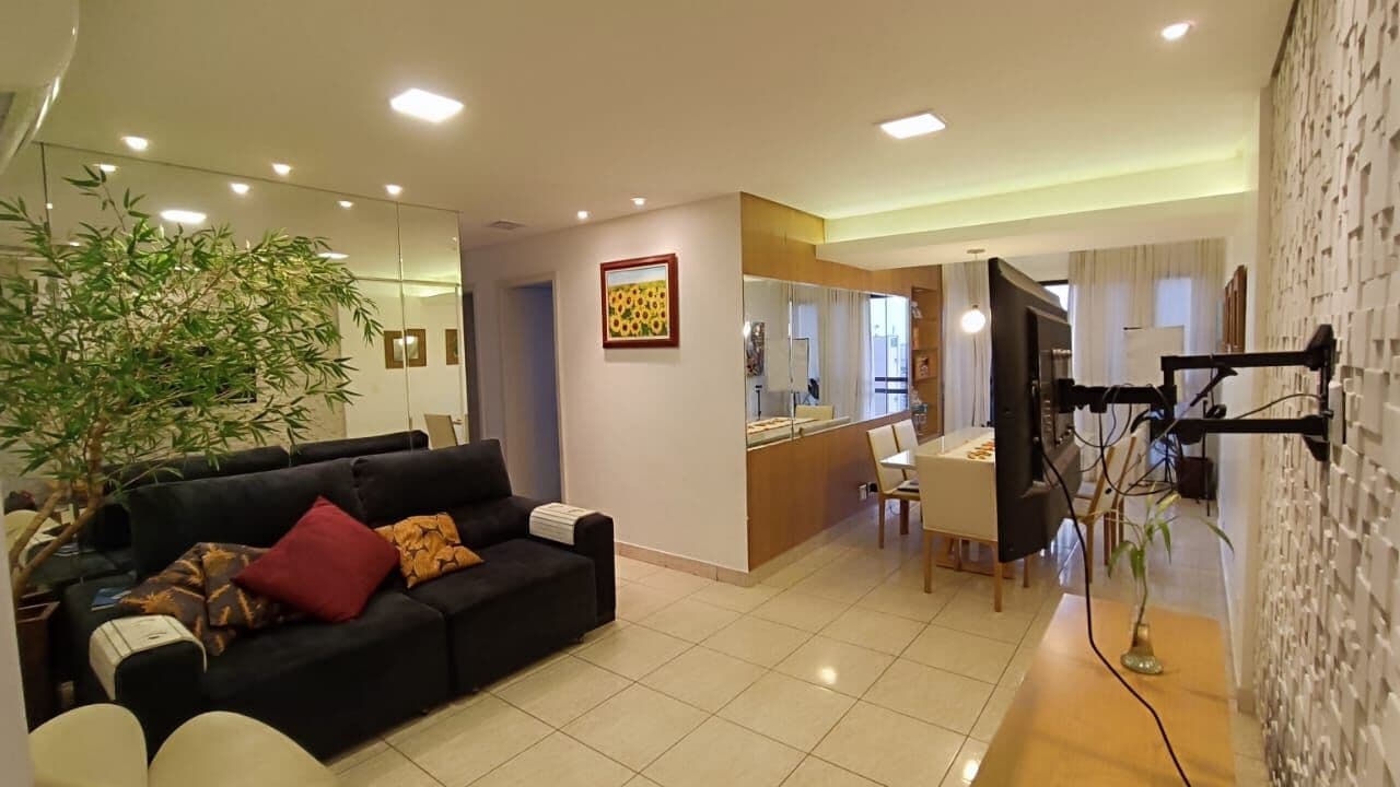 Apartamento à Venda (Mobiliado) 3 quartos, sendo 1 suíte no Residencial San Bernardo no Setor Bueno em Goiânia-Go.