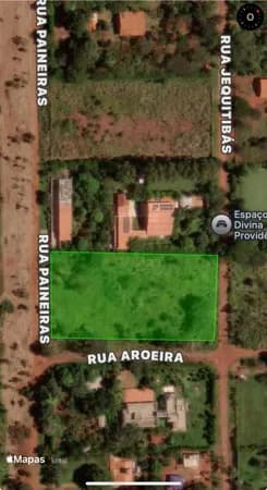 Terreno Residencial à Venda no Sítios de Recreio Caraíbas em Goiânia-GO.