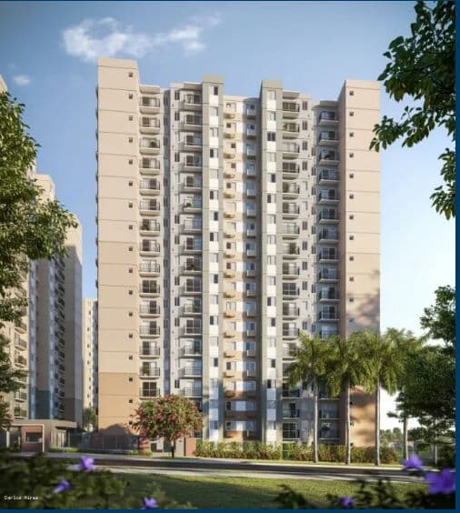 Apartamento 3 quartos 61 m² com varanda no Now Milão (EBM) — 8º andar