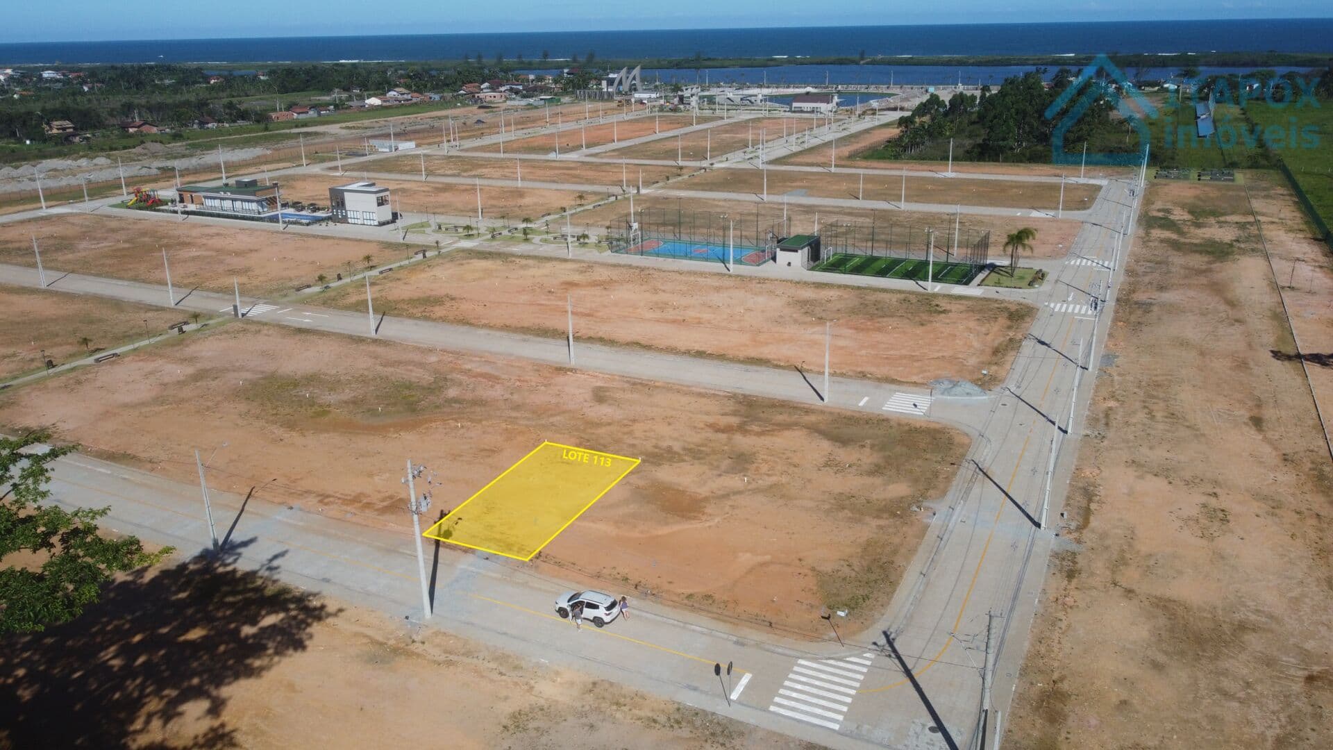 Terreno em Condomínio fechado Skyline em Barra do Itapocú, Araquari/SC