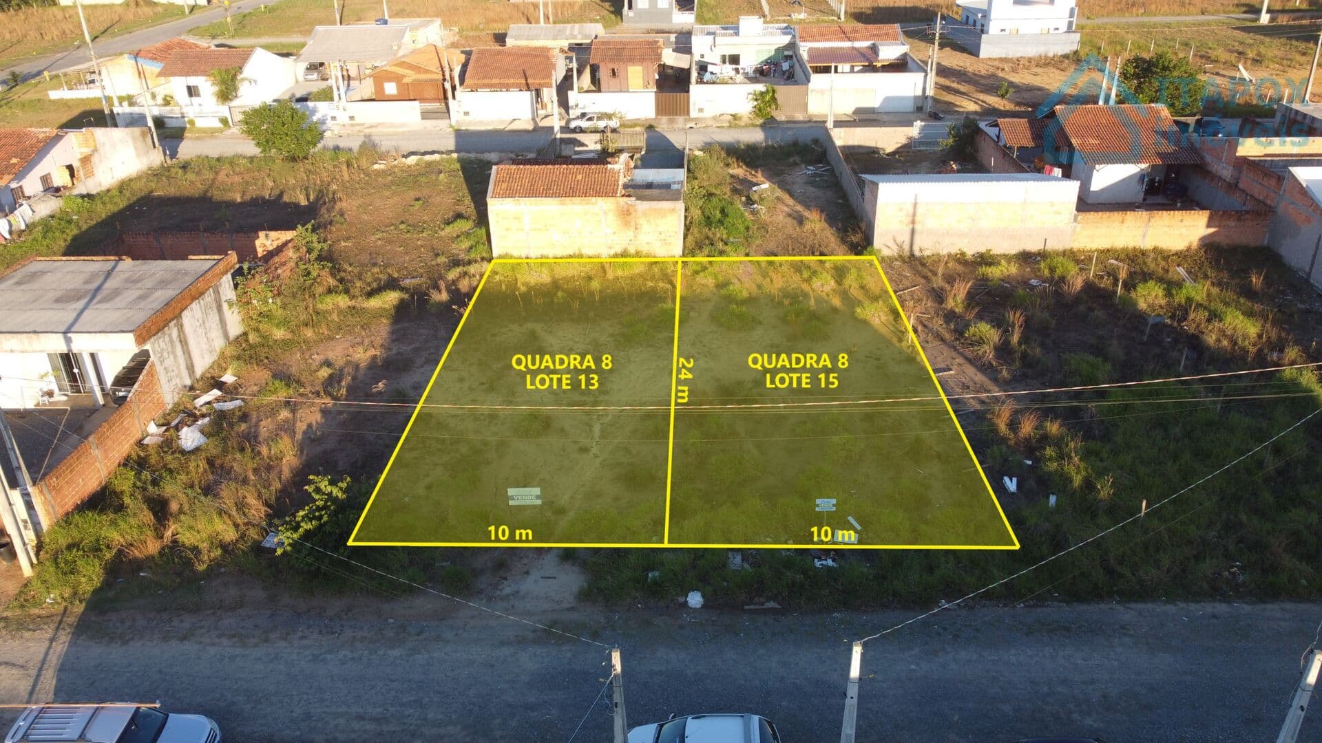 Terreno com 240m² no Loteamento Guimbala