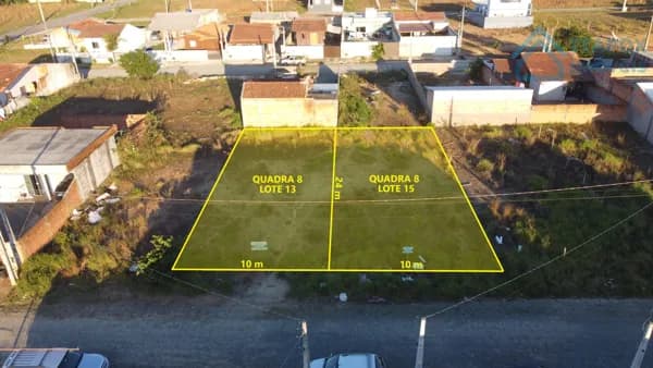 Terreno com 240m² no Loteamento Guimbala