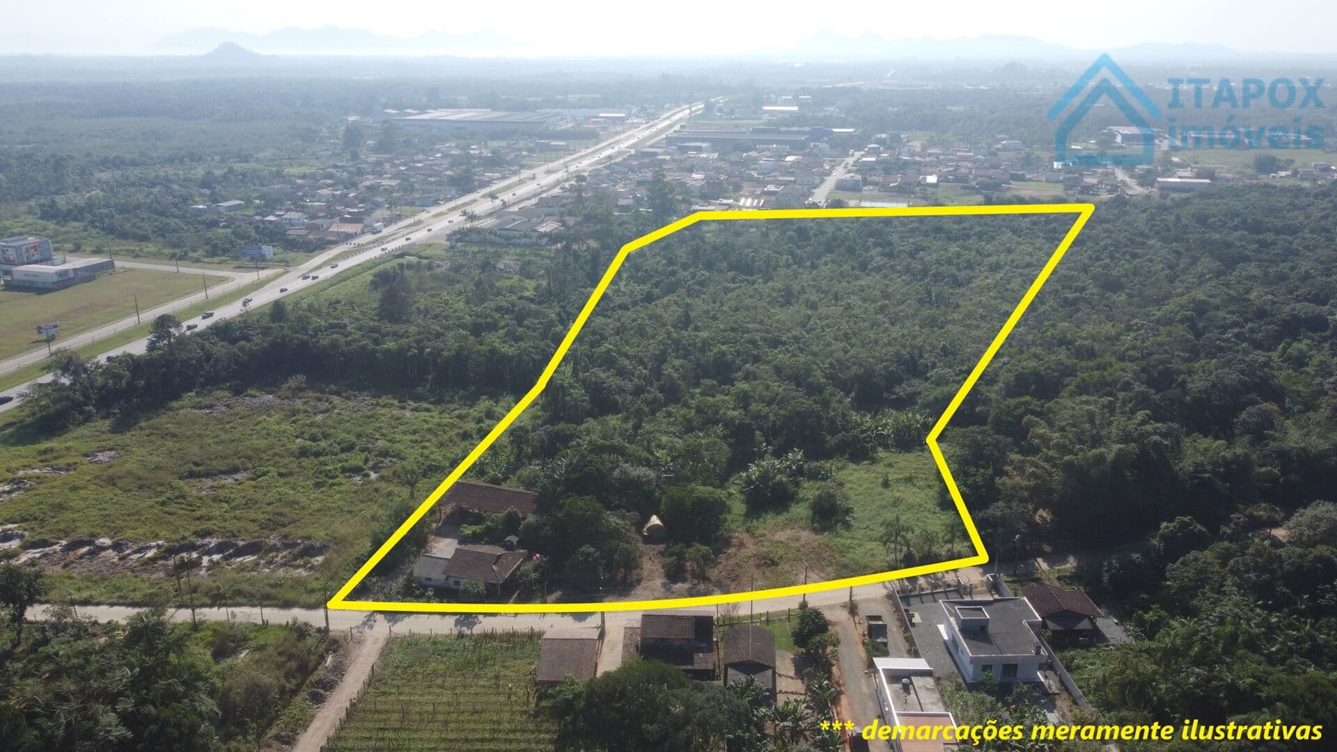 Terreno 67mil m² em Porto grande, Araquari/SC