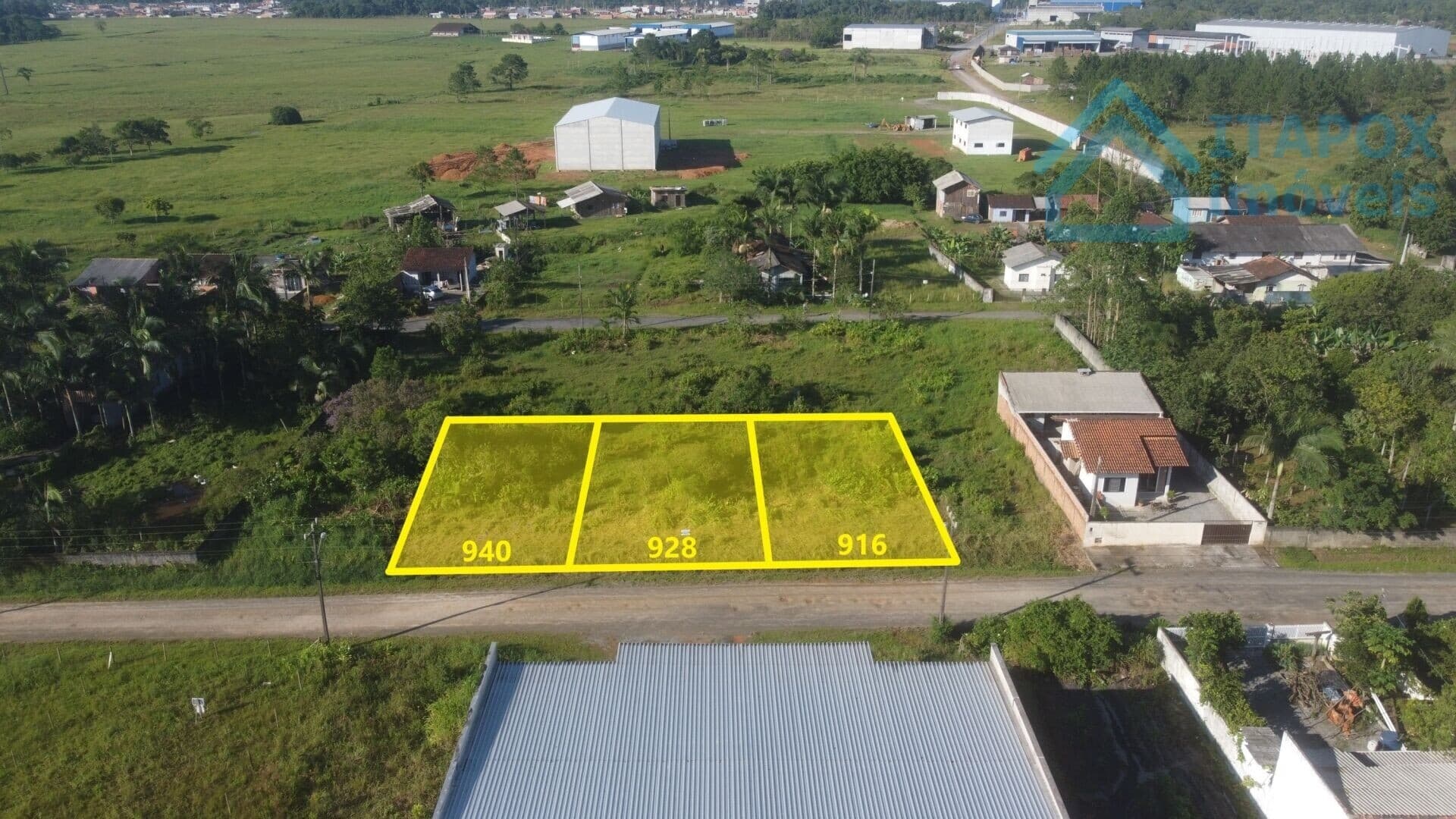 Lote 916 em Colégio Agrícola, Araquari/SC