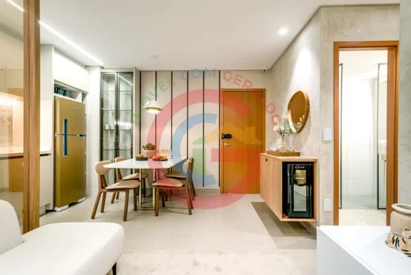 ÁGIO DE APARTAMENTO 2 Q (1 SUÍTE) - SOFT JD. AMÉRICA