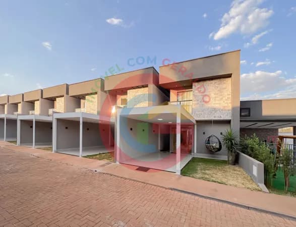 ÚLTIMAS UNIDADES - Sobrado em condomínio 3Q - Próx. HUGOL, Portal Shopping, Atacadão - GO 070